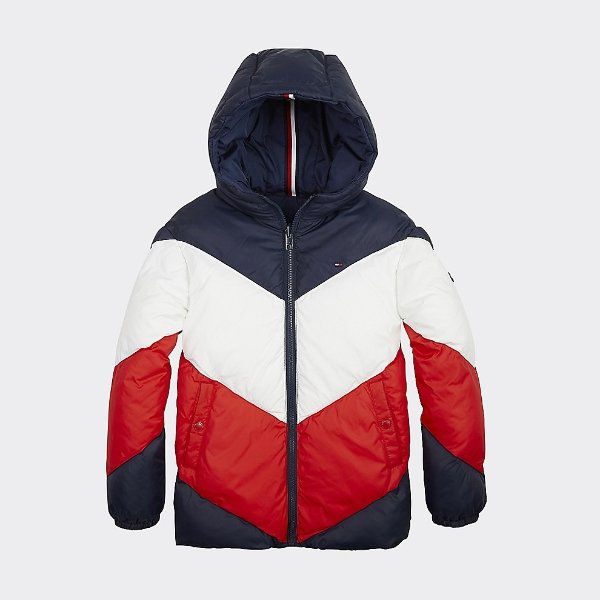 TH Kids Reversible Recycled Puffer | Tommy Hilfiger