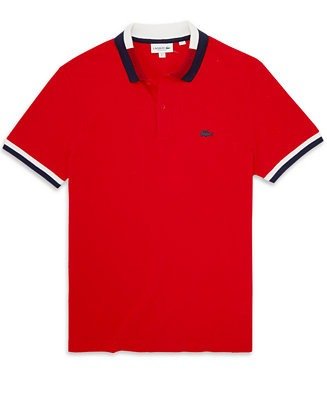 Men's Regular-Fit Tipped Pique Polo Shirt, Created for Macy's