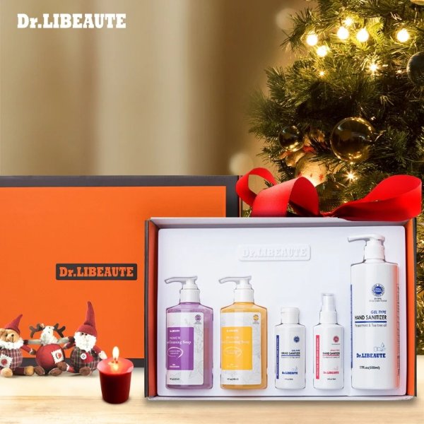 Dr. Libeaute Premium Hand Sanitizing Gift Set (Soap & Sanitizer)