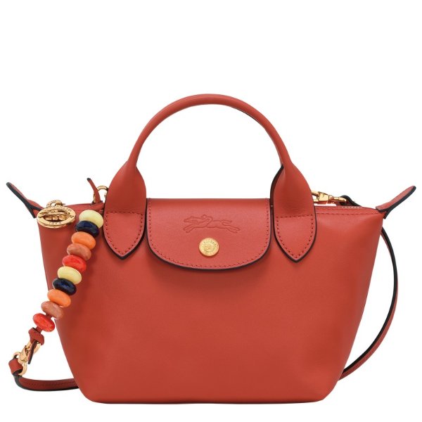 Le Pliage Xtra XS Handbag Sienna - Leather