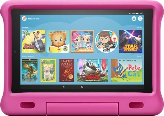 - Fire HD 10 Kids Edition 2019 release - 10.1" - Tablet - 32GB - Pink