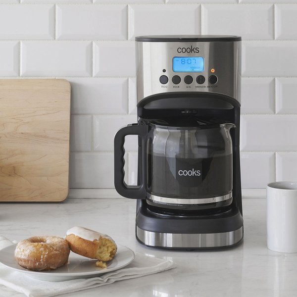 12-Cup Programmable Coffee Maker