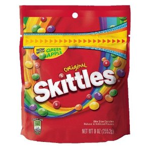 Skittles Original Candy, 9 Ounce @ Amazon