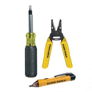 Klein Tools 螺丝刀+剥线钳+电笔工具套装