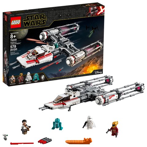 LegoStar Wars: The Rise of Skywalker Resistance Y-Wing Starfighter 75249 Building Kit