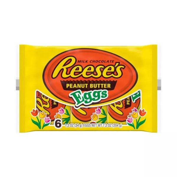 Peanut Butter Easter Eggs - 6ct/7.2oz
