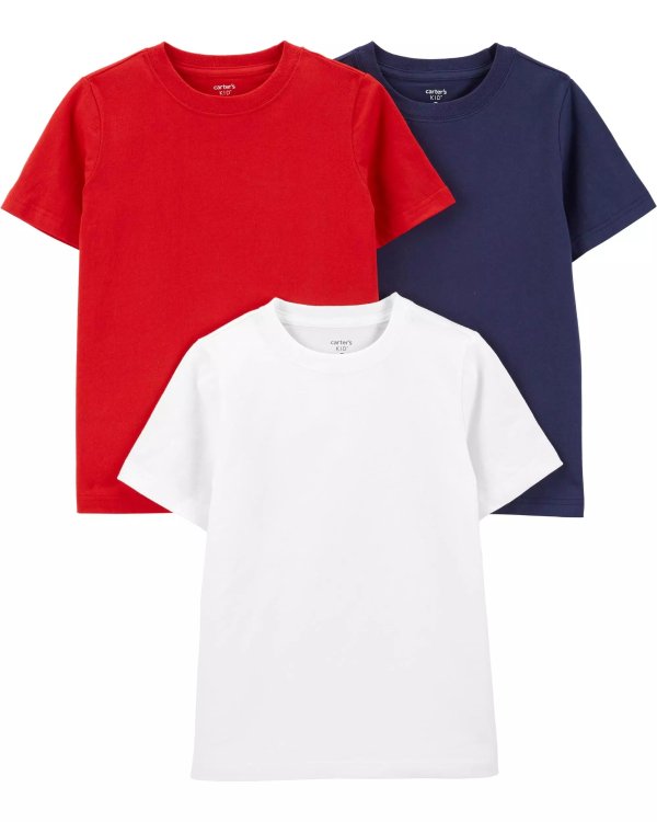 3-Pack Jersey Tees3-Pack Jersey Tees
