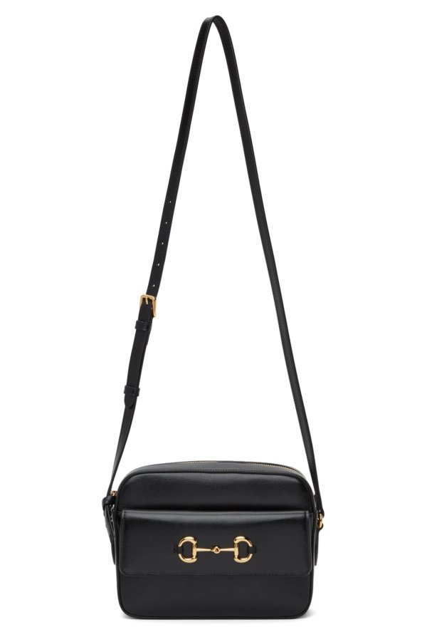 Black Small 'Gucci 1955' Horsebit Bag