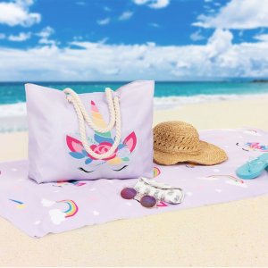 Beach Towels with Matching Totes @ zulily