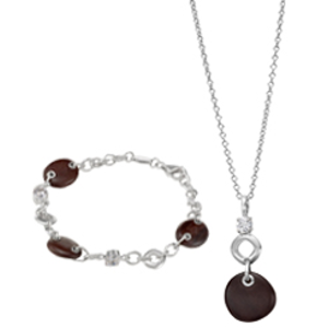 Fossil Jewelry Women's Bracelets JF15767040 + Free FJ Necklace