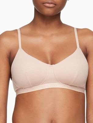 Pure Ribbed Lightly Lined Bralette Pure Ribbed Lightly Lined Bralette