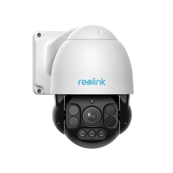4K PTZ PoE Security Camera Auto Tracking 2-Way Audio Spotlights RLC-823A