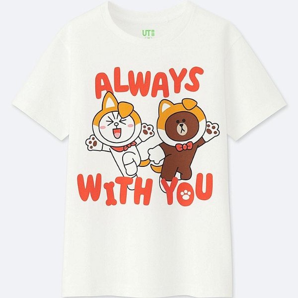 KIDS LINE FRIENDS 短袖T恤