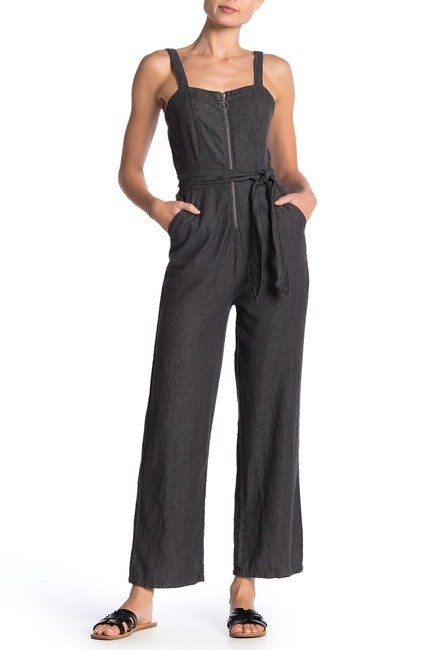 Coco Strappy Zip Woven Jumpsuit