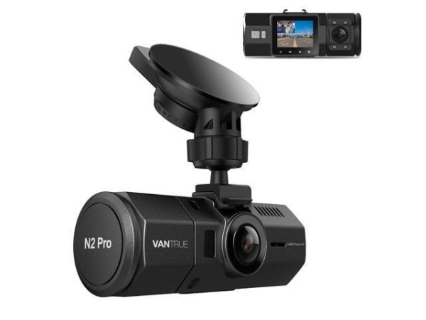 Vantrue N2 Pro Dual Dash Cam Dual 1920 x 1080P Front and Rear (2.5K Single Front Recording) 1.5" 310 Degree Dashboard Camera w/ Infrared Night Vision, Sony Sensor, Parking Mode - Newegg.com
