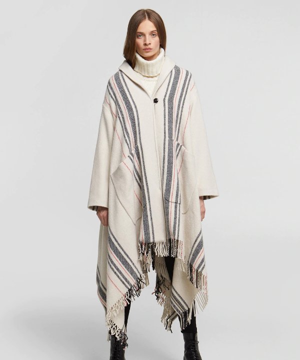 Women's Wool Blanket Coat