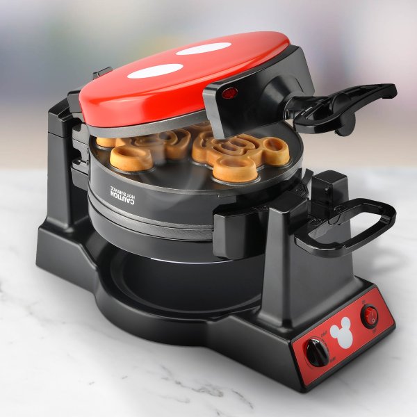 Mickey Mouse 90th Anniversary Double Flip Waffle Maker | shopDisney