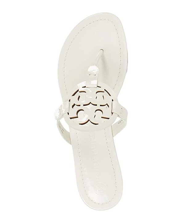 New Ivory Miller Cutout Leather Sandal - Women