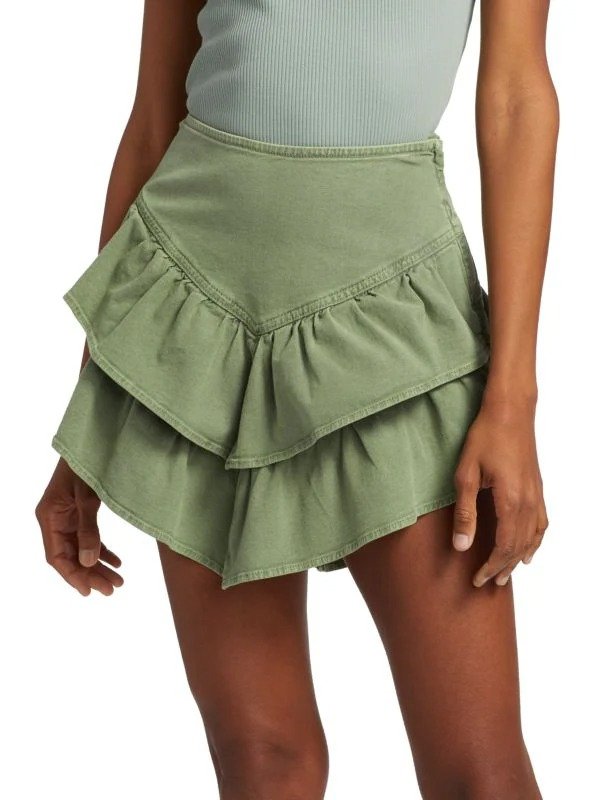 The Ruffle Mini Skirt