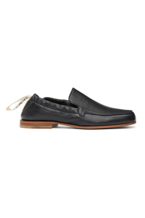 Black Elasticated Loafers