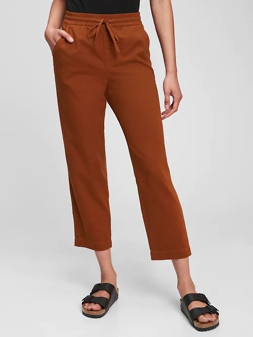 Easy Straight Pull-On Pants With Washwell™