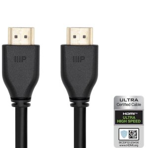 Monoprice 8K Certified Ultra High Speed HDMI2.1 Cable