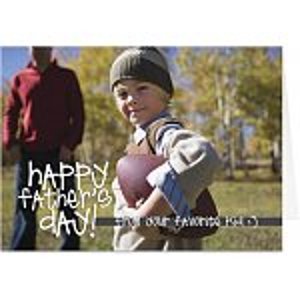  Father's Day Personalized Greeting Card                       