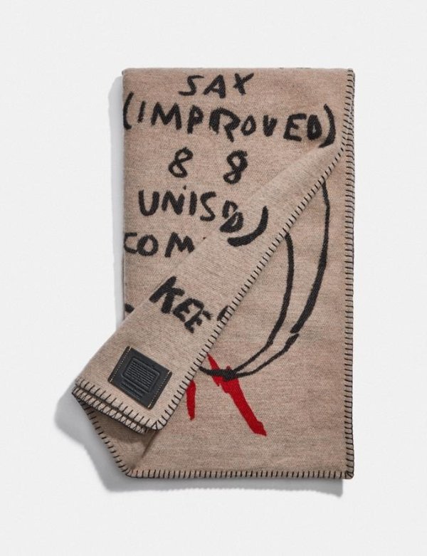 X Jean-Michel Basquiat 围巾