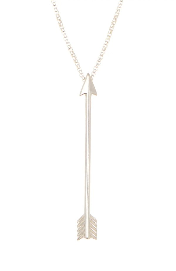 Sterling Silver Arrow Pendant Necklace