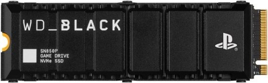 - BLACK SN850P 1TB Internal SSD PCIe Gen 4 x4 with Heatsink for PS5