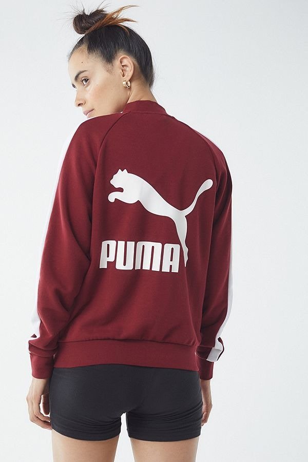 Puma复古拉链卫衣