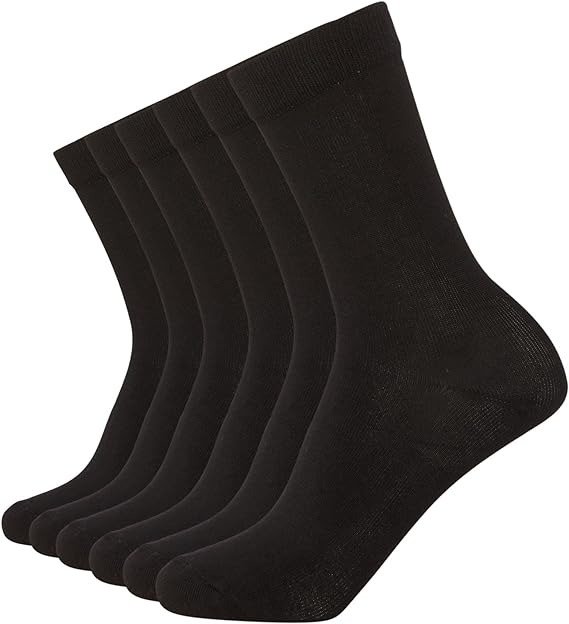 6双装黑色长袜