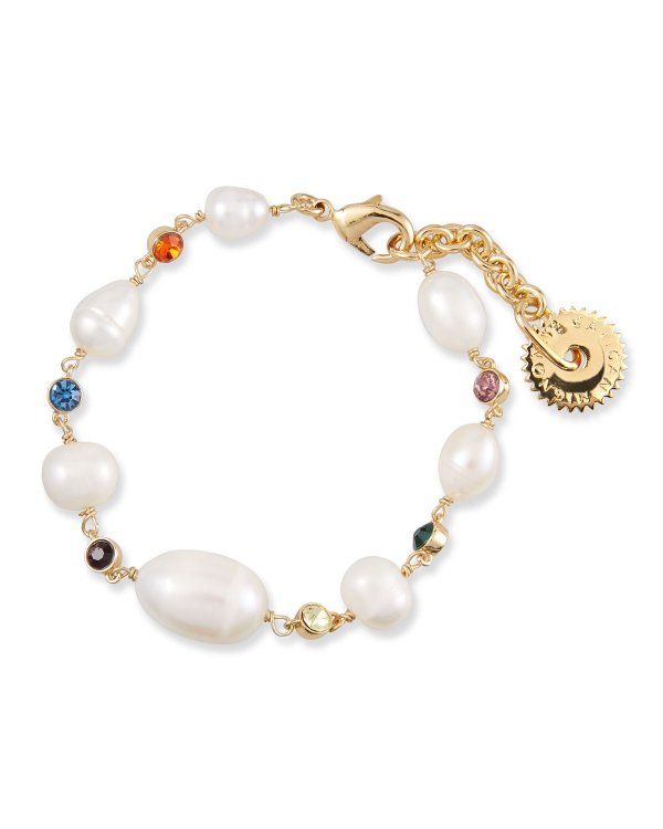Lyford Mixed Rainbow Pearl Bracelet