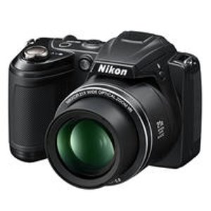 (翻新) 尼康L310 14MP像素数码相机带 21x 光学变焦镜头，3" LCD显示屏