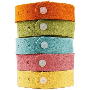 Yhmall Best Mosquito Repellent Bracelet 7 Pack- Natural Deet-Free Insect Bug Repellent Bands,Non-Toxic Safe For Kids,Indoor Outdoor Protection,Protection Up To 300 Hours