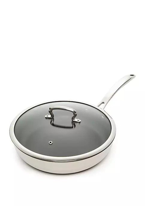 Stainless Steel 11 in Nonstick Fry Pan