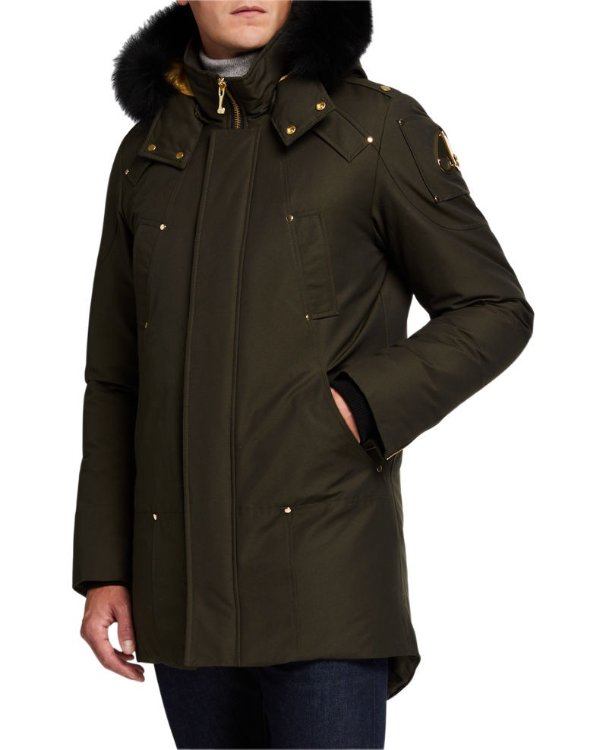 Men's Stag Lake Parka with Fur Hood