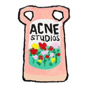 Acne Studios 服饰配饰热卖 笑脸T恤$90，Logo围巾$124