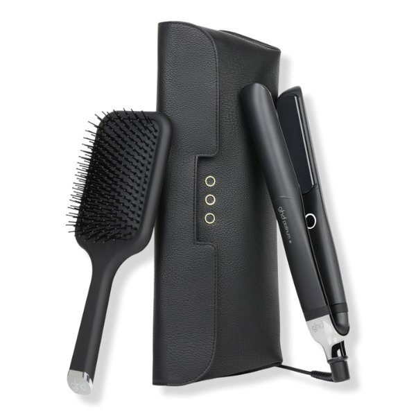 Platinum+ Styler 1" Flat Iron Gift Set With Paddle Brush & Heat Resistant Bag - Ghd | Ulta Beauty