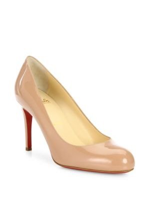 - Simple 85 Patent Leather Pumps