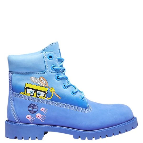 Youth SpongeBob SquarePants X Timberland 6-Inch Waterproof Boots | Timberland US Store