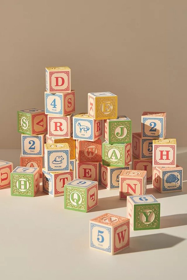 数字字母积木块