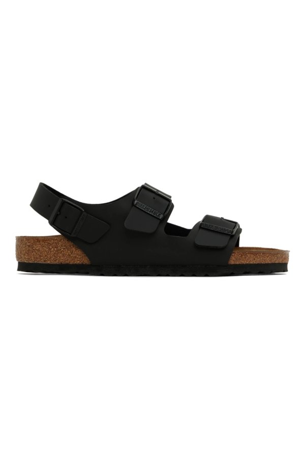 Black Regular Milano Sandals