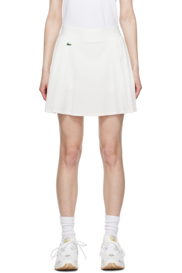 White Golf Skirt