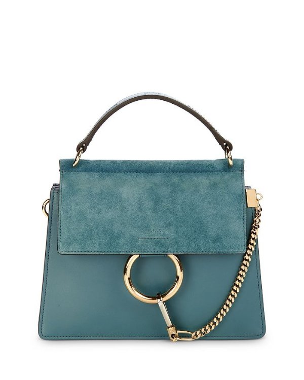 Faye Medium Leather Handbag