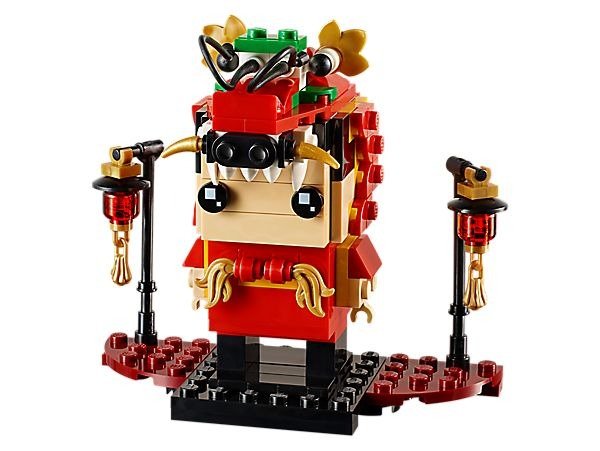 Dragon Dance Guy - 40354 | BrickHeadz | LEGO Shop