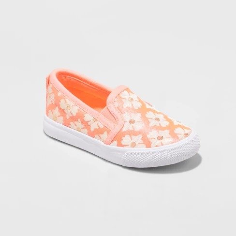 Toddler Girls' Jane Double Gore Sneakers - Cat & Jack
