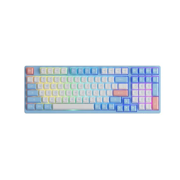 3098B 公主玩偶 RGB 机械键盘