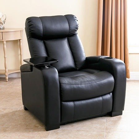 Larson Leather Power Reclining Home Theater Chair - Sam's Club