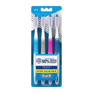 Oral-B Pro-Health Toothbrush, Superior Clean, 4 Count